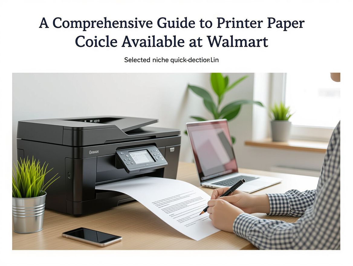 A Comprehensive Guide to Printer Paper Available at Walmart