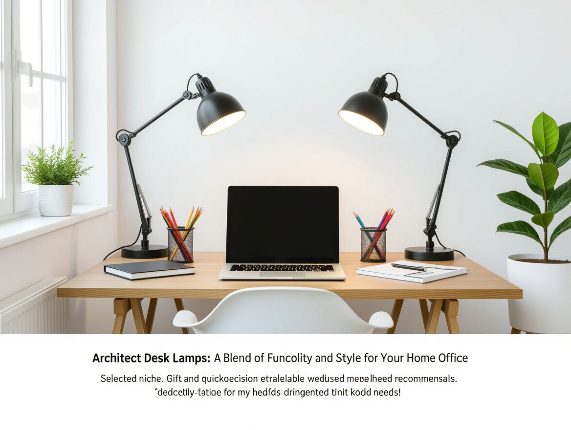 Architect Desk Lamps: A Blend of Functionality and Style for Your Home Office