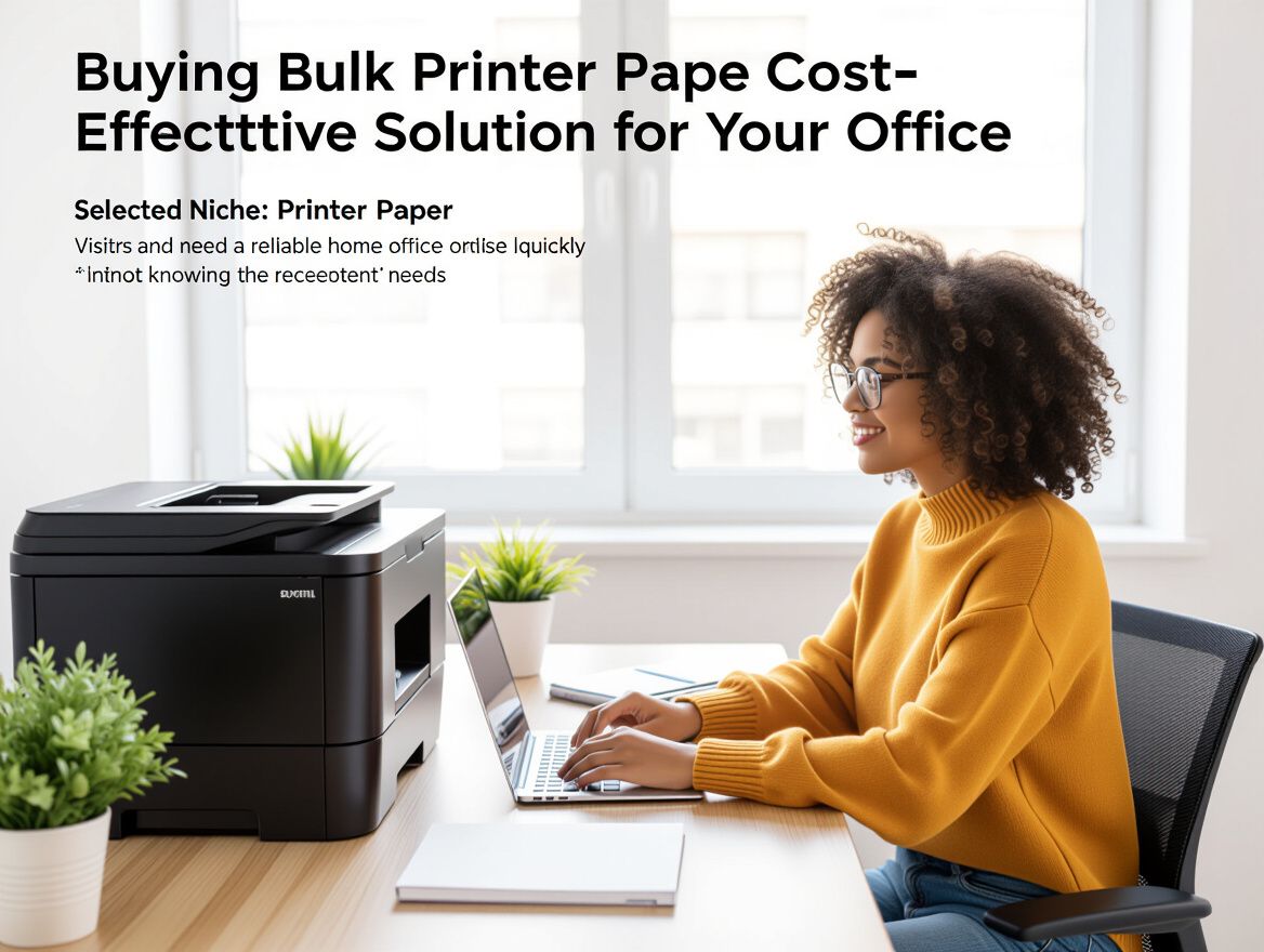Buying Bulk Printer Paper: A Cost-Effective Solution for Your Office