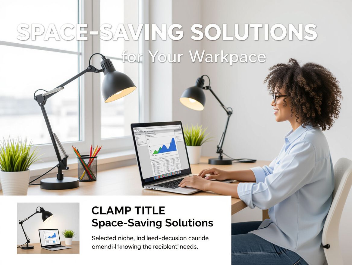 Clamp Desk Lamps: Space-Saving Solutions for Your Workspace