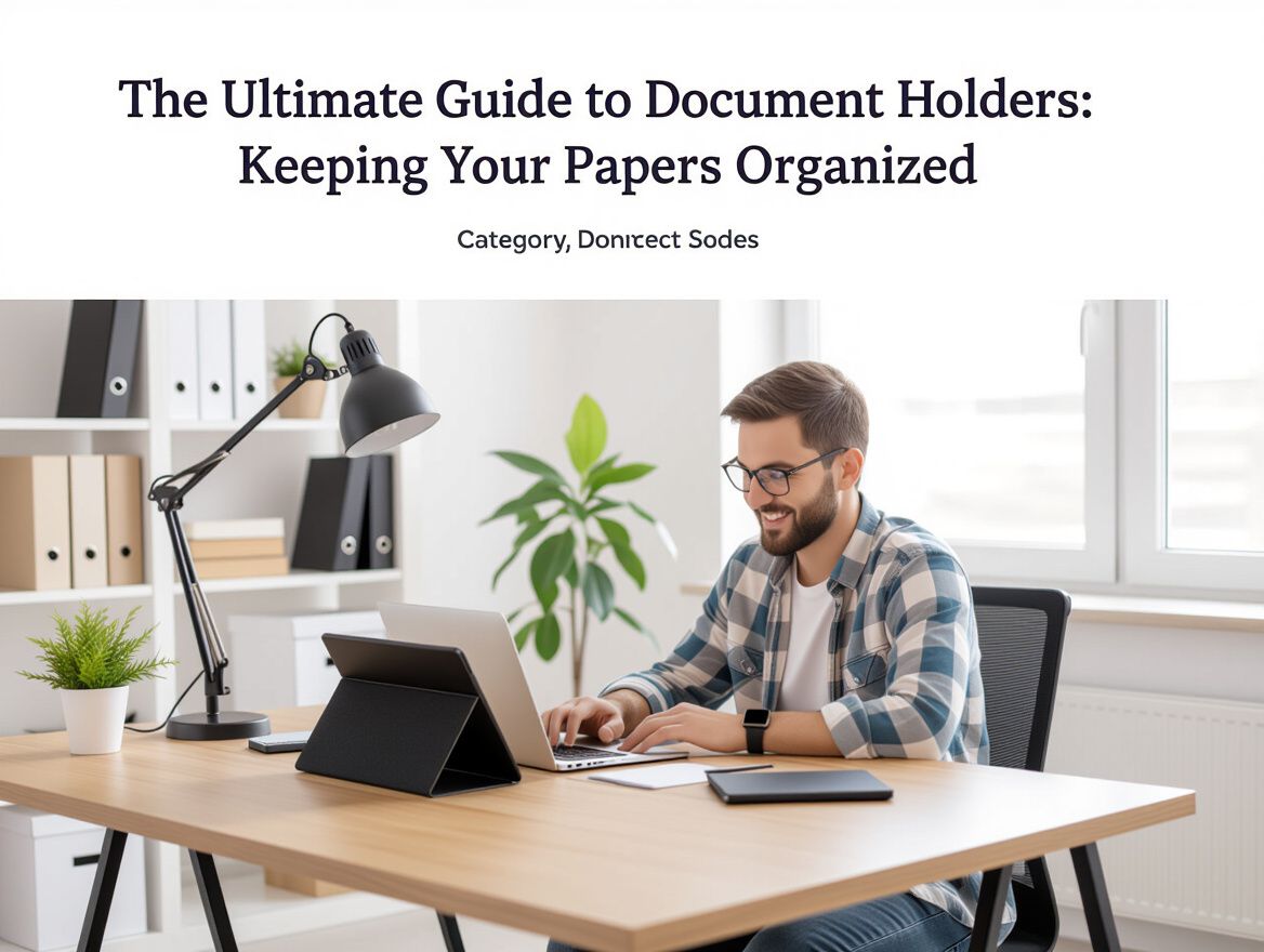 The Ultimate Guide to Document Holders: Keeping Your Papers Organized