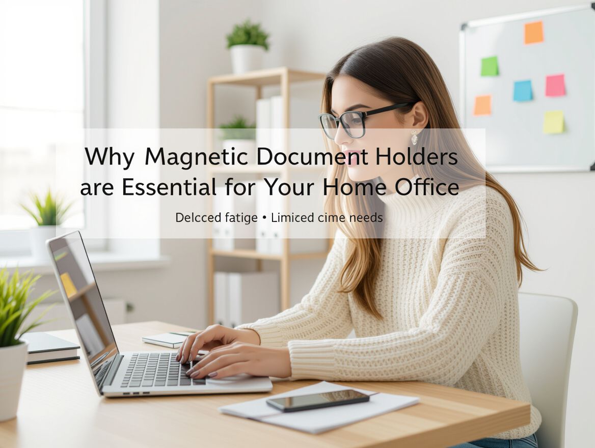 Why Magnetic Document Holders are Essential for Your Home Office